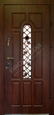 Фотография «Дверь с ковкой №10»